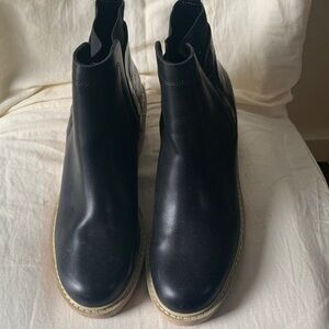 Sleek Black Women's Ankle Boots